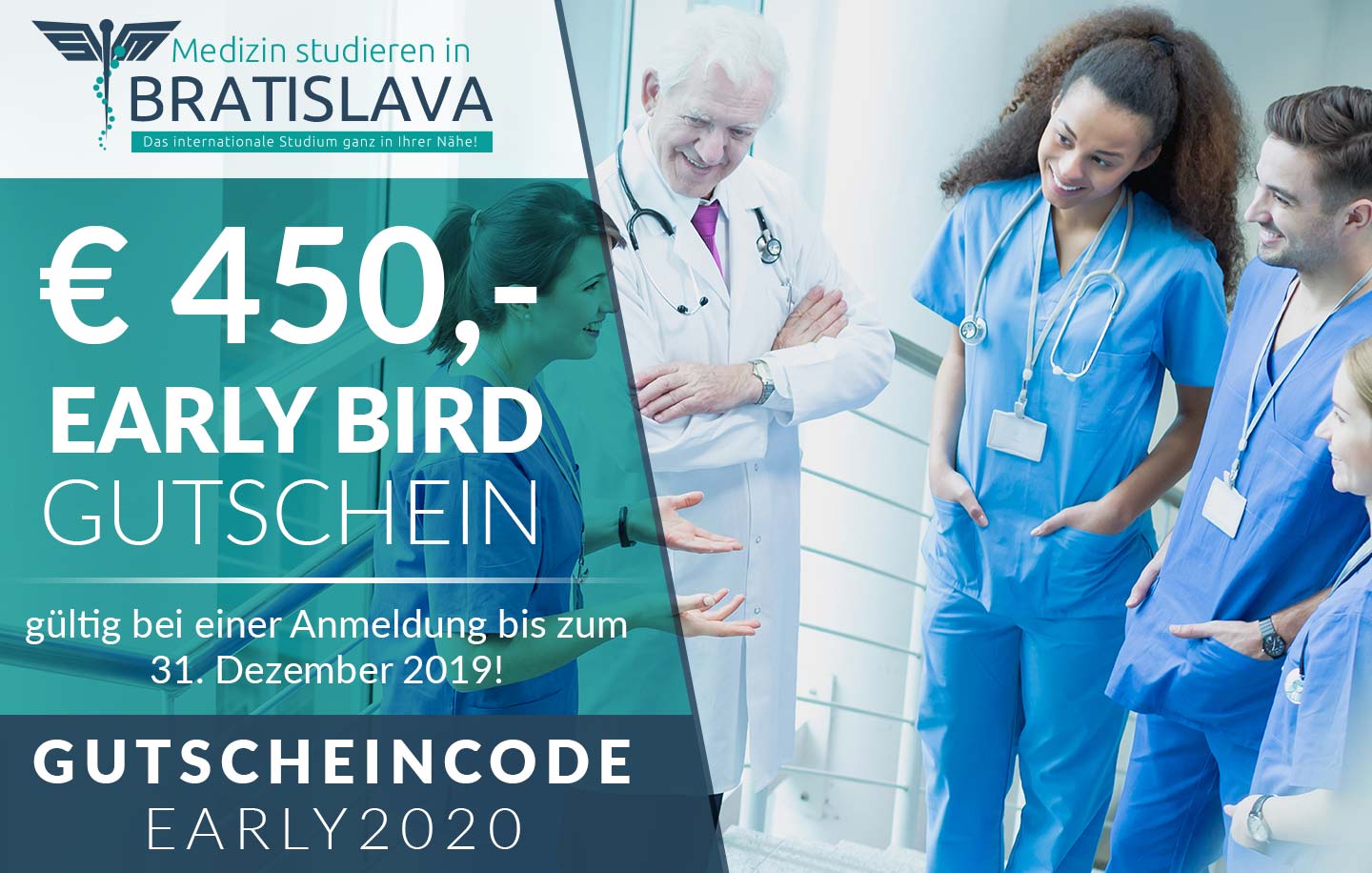 Gutschein für das Medizinstudium an der Comenius Universität in Bratislava